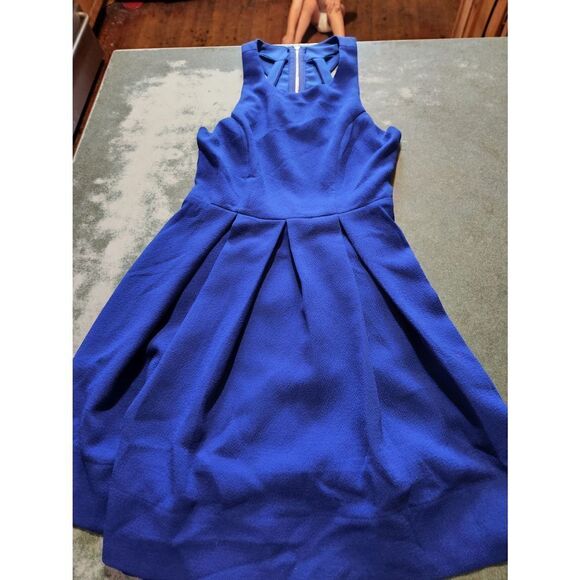 LULUS Test Drive Cobalt Blue Dress Size Small - Picture 2 of 5
